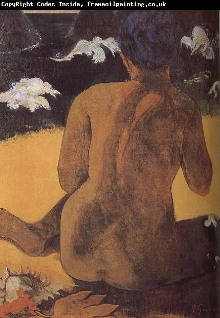 Paul Gauguin Beach woman